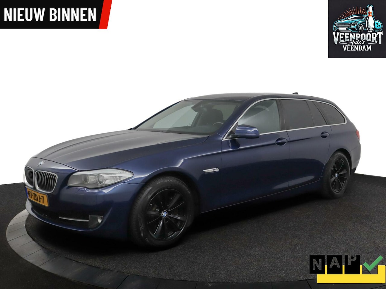 BMW 5-serie Touring - 525xd Executive Airco Cruise Trekhaak - AutoWereld.nl