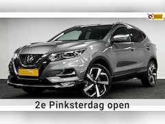 Nissan Qashqai - 1.2 Tekna +*Panodak*Trekhaak*Leder*Stoelver*Navi