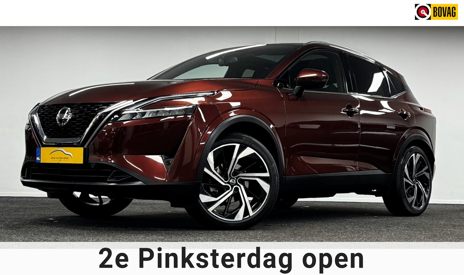 Nissan Qashqai - 1.3 MHEV Tekna Plus*Panodak*Leder*360Camera*20''*Navi*Carplay* - AutoWereld.nl
