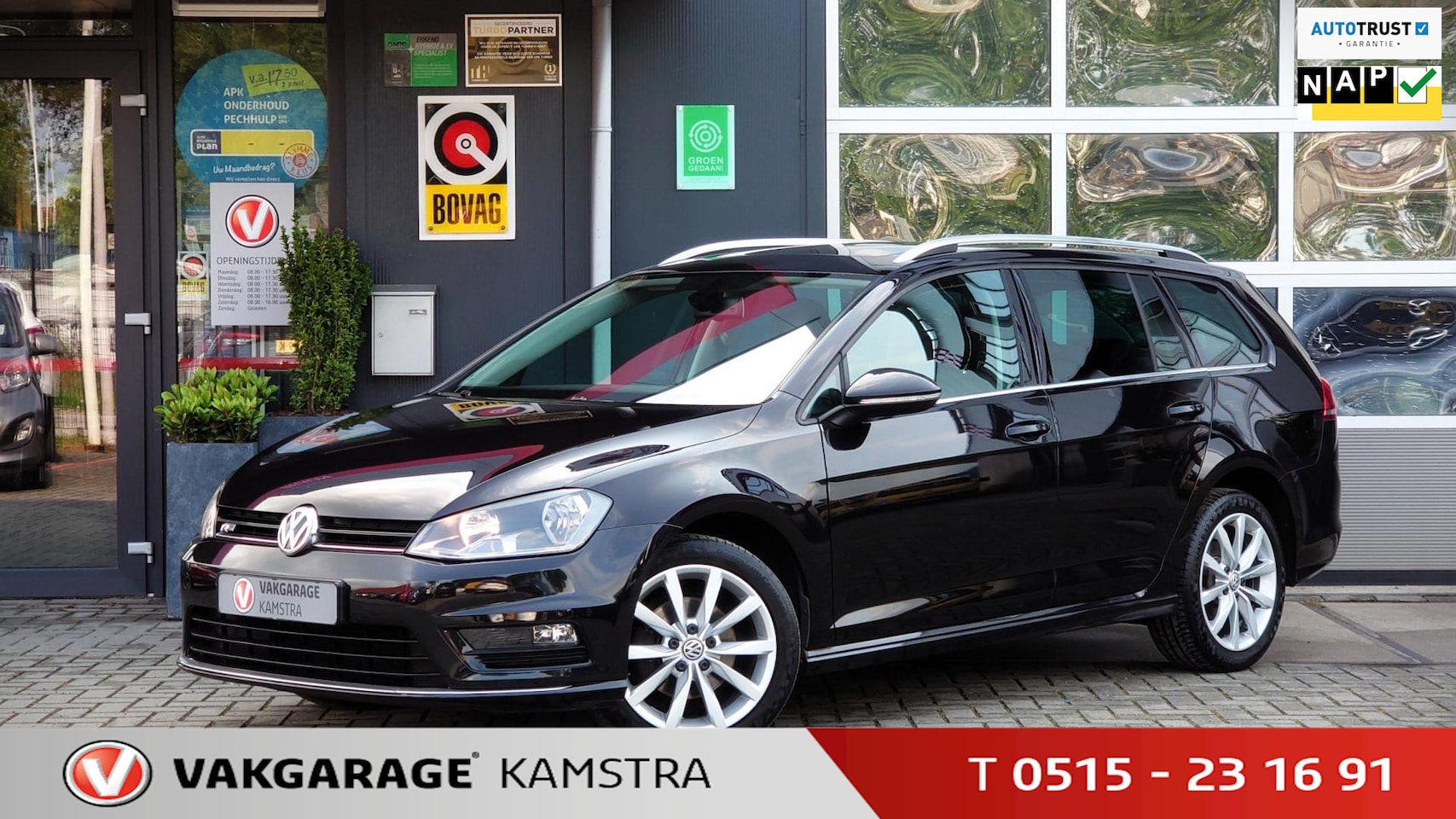 Volkswagen Golf Variant - Var. 1.4 TSI R-Line 150PK DSG Panodak/Massage/Camera - AutoWereld.nl