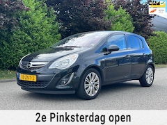 Opel Corsa - 1.4 Turbo Cosmo 5DR*Cruise*Clima*Stoelverwarming*Trekhaak*Half leder*NAP*LM velgen*2e eige
