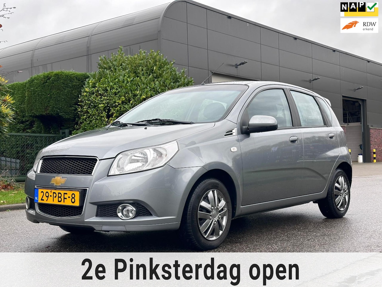 Chevrolet Aveo - 1.2 16V LS+ 5DR*Airco*Trekhaak*NAP*14-01-2026 APK*Dealer onderhouden*2e eigenaar* - AutoWereld.nl