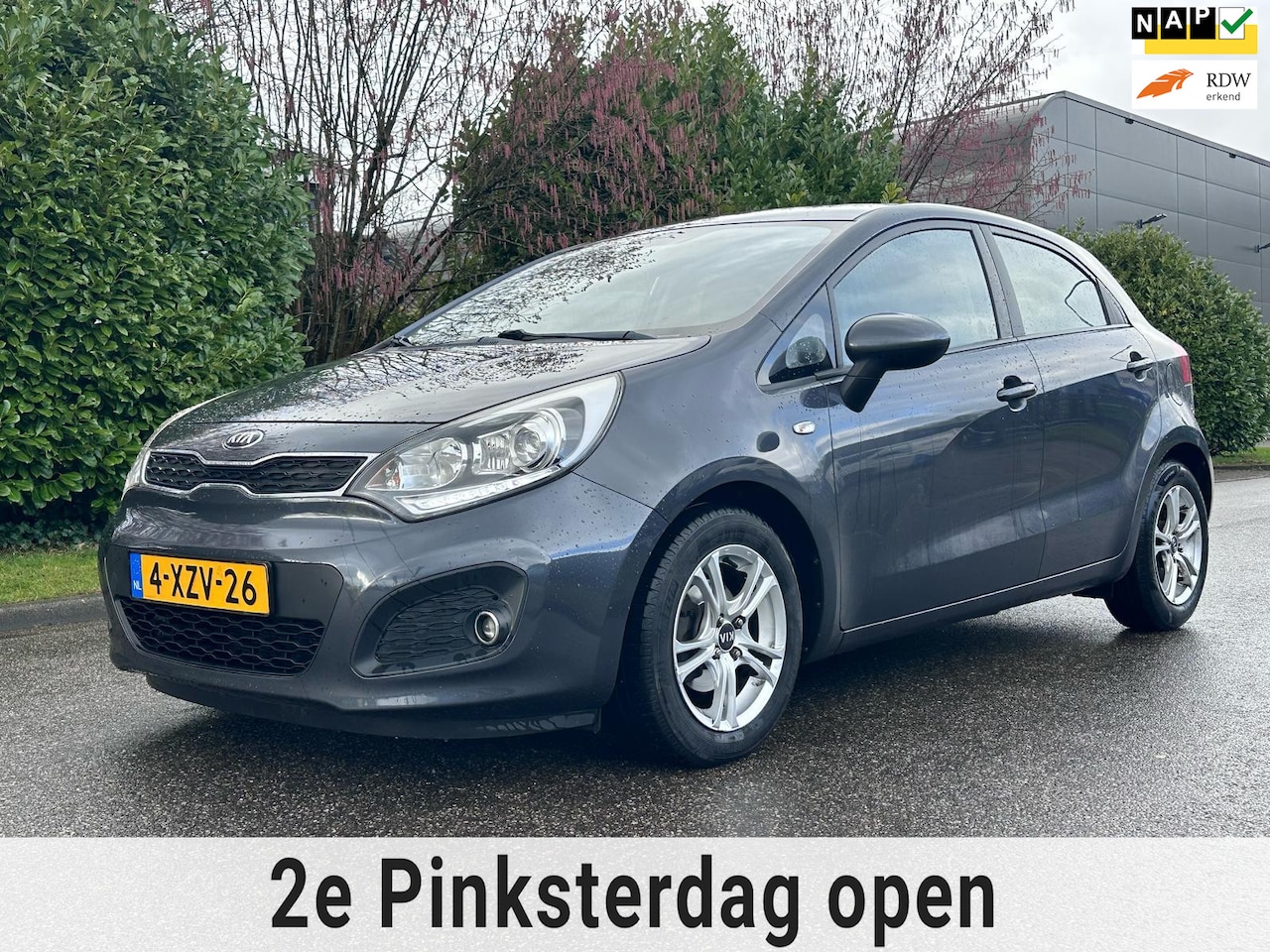 Kia Rio - 1.2 CVVT BusinessLine 5DR*Cruise*Airco*NAP*LM velgen*23-01-2026 APK*Dealer onderhouden*2e - AutoWereld.nl