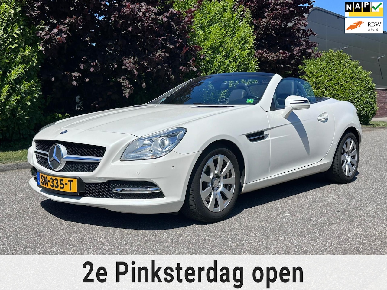 Mercedes-Benz SLK-klasse - 200 Navigatie*Leder* Cabriolet*Cruise*LM Velgen*NAP*LM velgen* - AutoWereld.nl