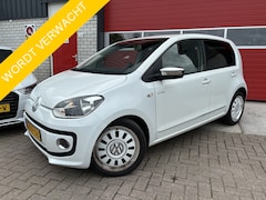Volkswagen Up! - 1.0 high up BlueMotion NWE D-RIEM / AIRCO / CRUISE / ELEK RAMEN / NAVI / BLUETOOTH / ELEK