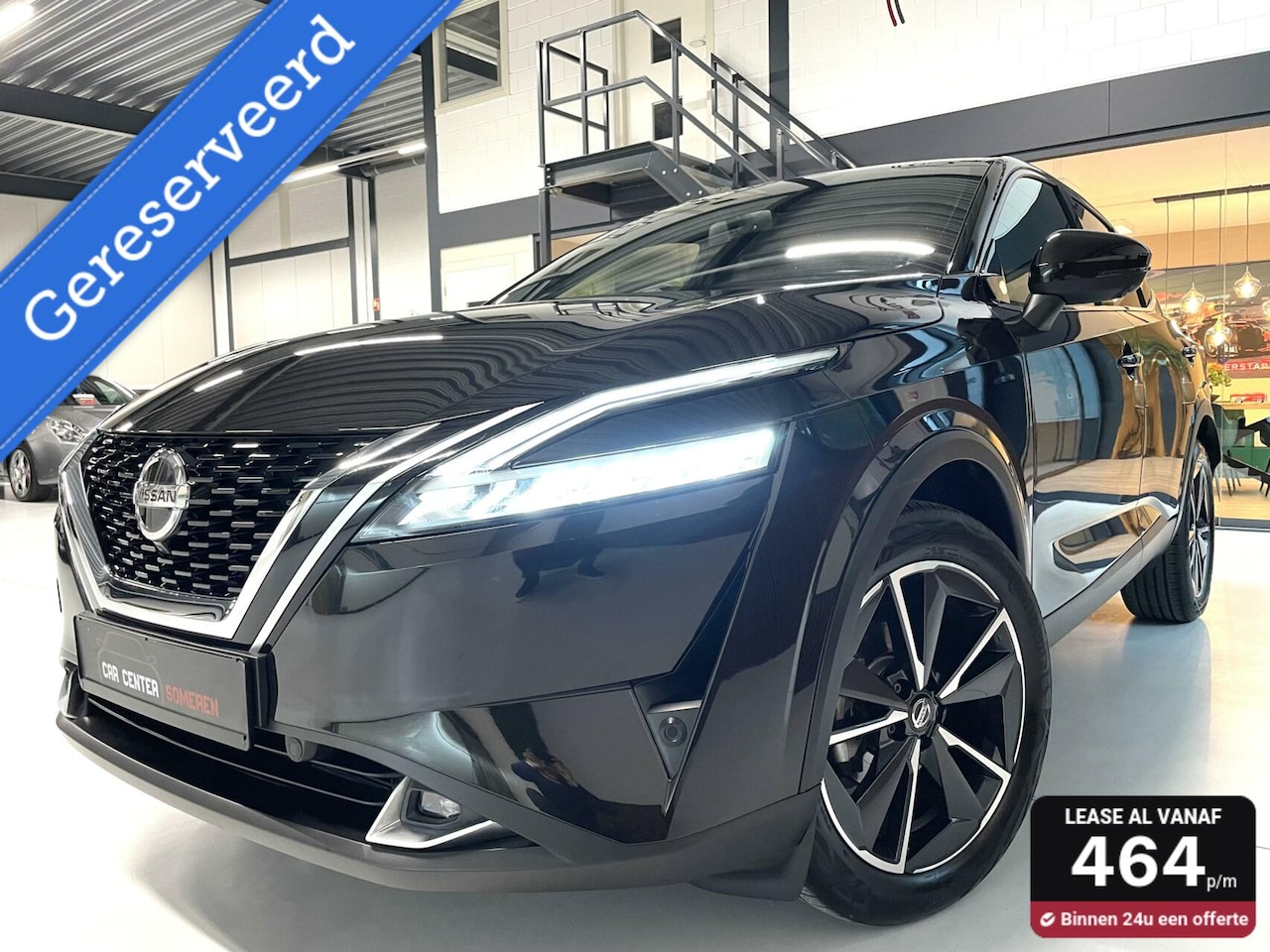 Nissan Qashqai - 1.3 MHEV Xtronic Tekna/ 360 Camera/ HuD/ 19''LMV/ Full LED - AutoWereld.nl