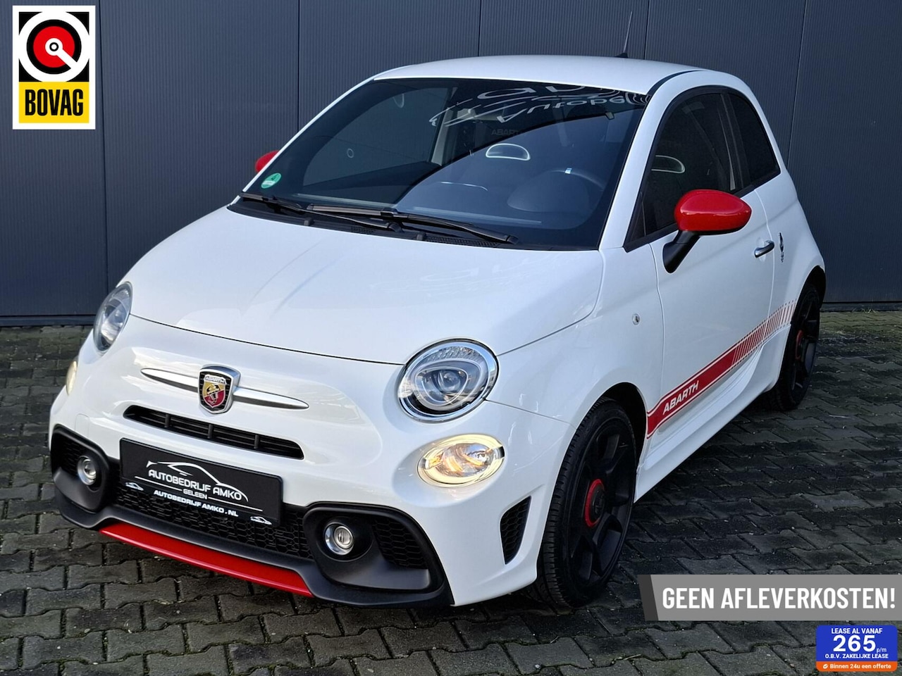 Fiat 500 Abarth - 1.4 T-Jet 595 70th Anniversary / LED / BOVAG - AutoWereld.nl