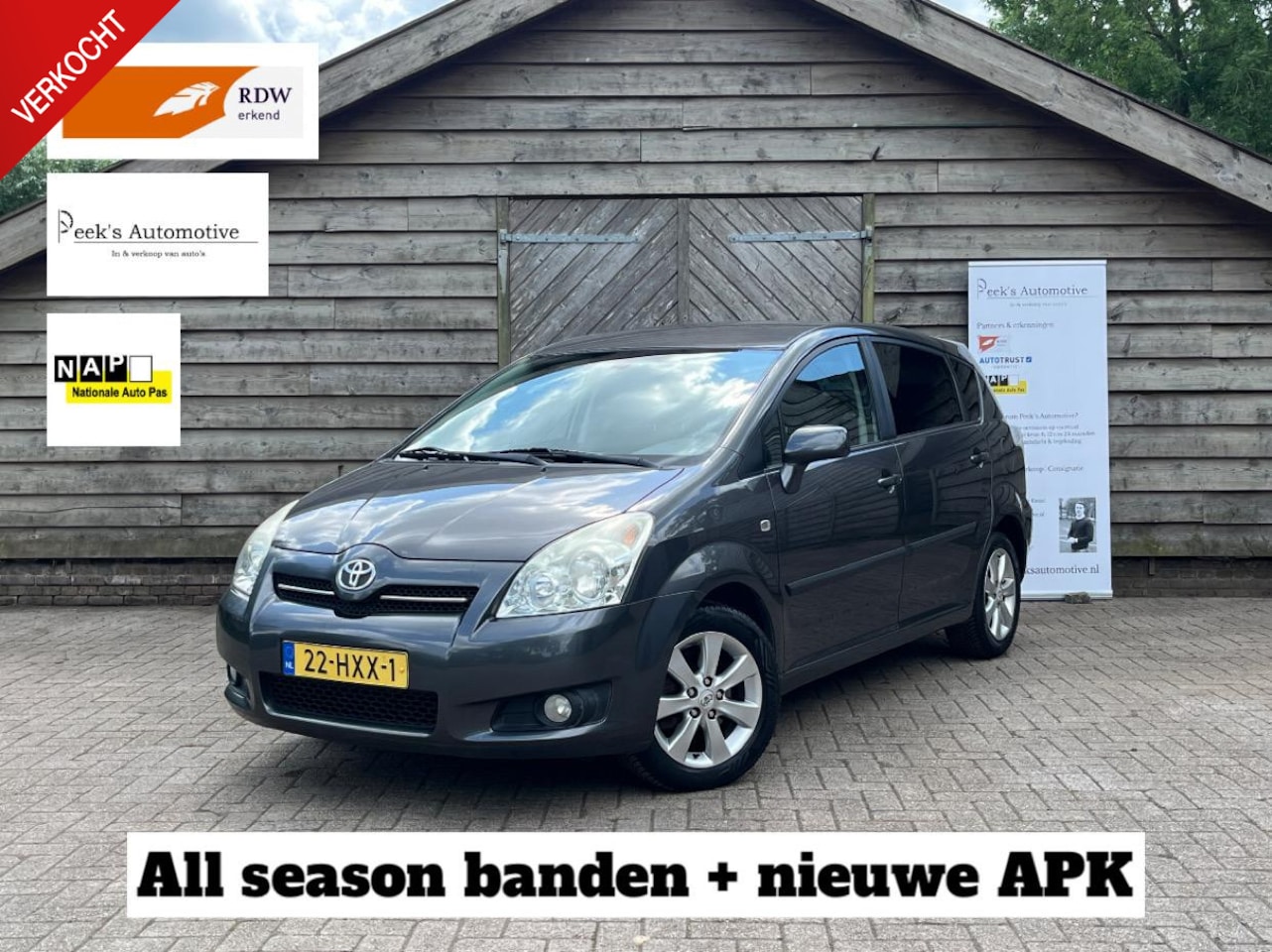 Toyota Verso - 1.8 VVT-i Luna | Climate | PDC | Trekhaak | APK t/m 06-2026 | Onderhouden | Top! - AutoWereld.nl