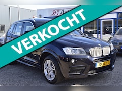 BMW X3 - XDrive20i High Executive carbon-schwarz M-pakket leer HUD panoramadak NAP