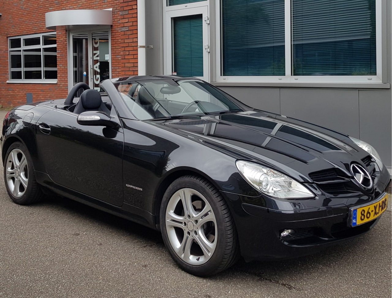 Mercedes-Benz SLK-klasse - Slk 200 Kompr Aut Navi Leder Cruise Ecc - AutoWereld.nl