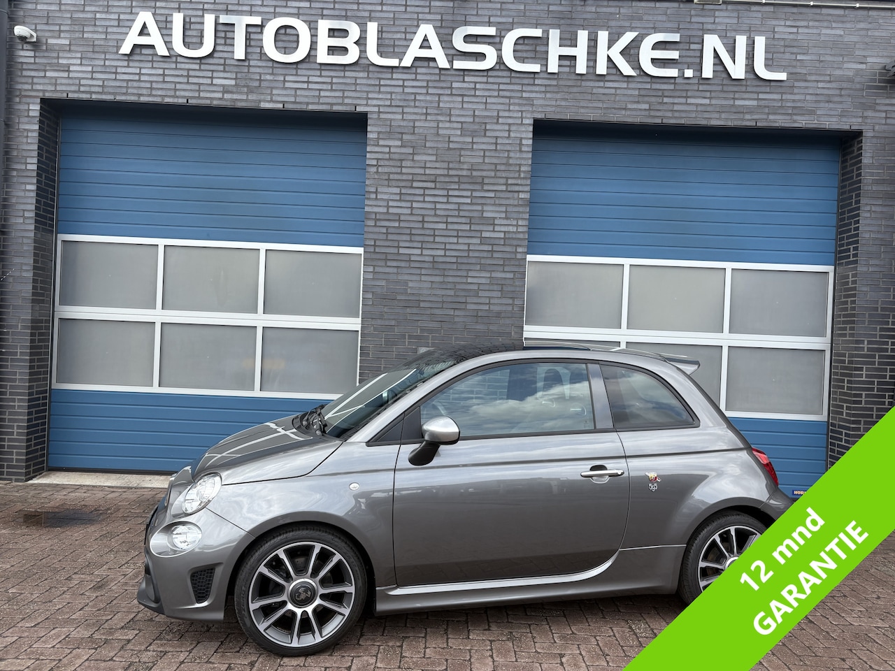 Fiat 500 Abarth - 1.4 T-Jet Turismo, elektrische schuif/panodak !! truffelbruin leder. - AutoWereld.nl