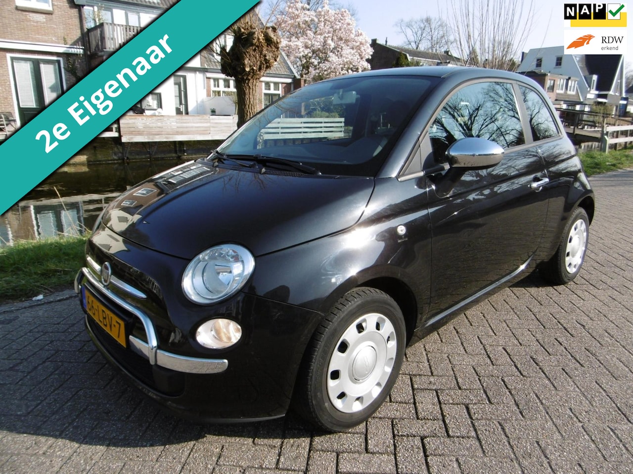 Fiat 500 - 1.2 Pop 4 Cilinder Automaat Airco 2e eigenaar 144.000km NAP - AutoWereld.nl