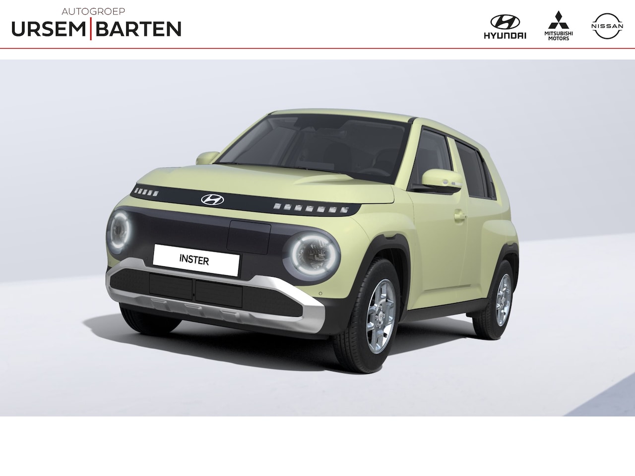 Hyundai Inster - Pulse 49 kWh | Buttercream Yellow - AutoWereld.nl