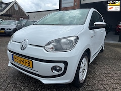 Volkswagen Up! - 1.0 high up White Up NAVI-CRUISE-PDC-PANORAMADAK-LEDER