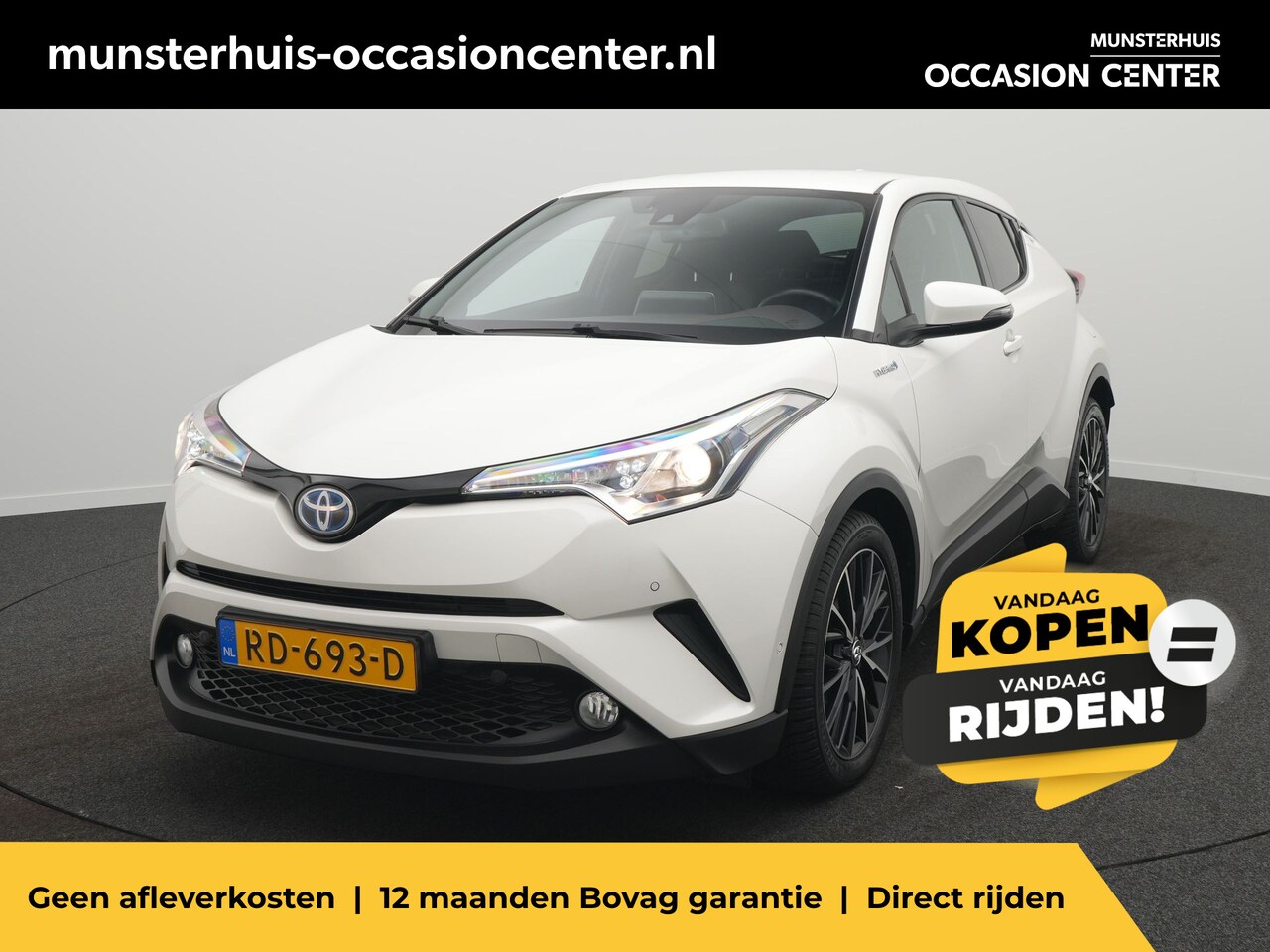 Toyota C-HR - 1.8 Hybrid Executive - RIJKLAARPRIJS - Achteruitrijcamera - Stoelverwarming - All seasonba - AutoWereld.nl