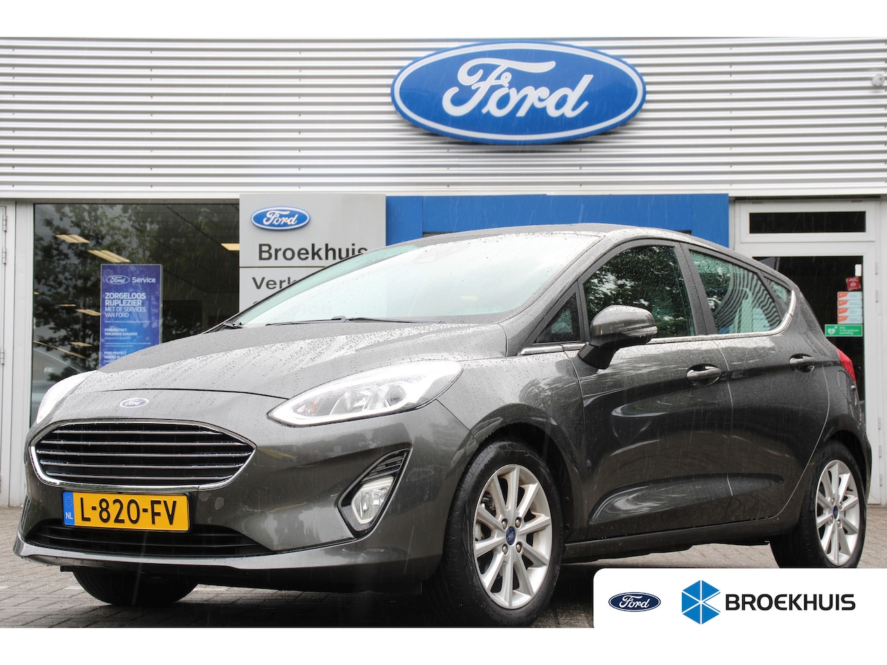 Ford Fiesta - 1.0EB TITANIUM | NL-AUTO! | DEALER OH! | WINTERPACK | CRUISE CONTROL | LED | PARKEER SENSO - AutoWereld.nl