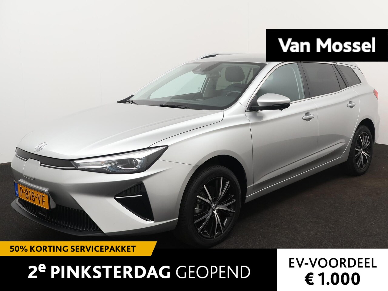 MG MG5 Electric - Standard Range Luxury 50 kWh | Leder | Navi | 360 Camera | Apple CarPlay | Led Koplampen | - AutoWereld.nl
