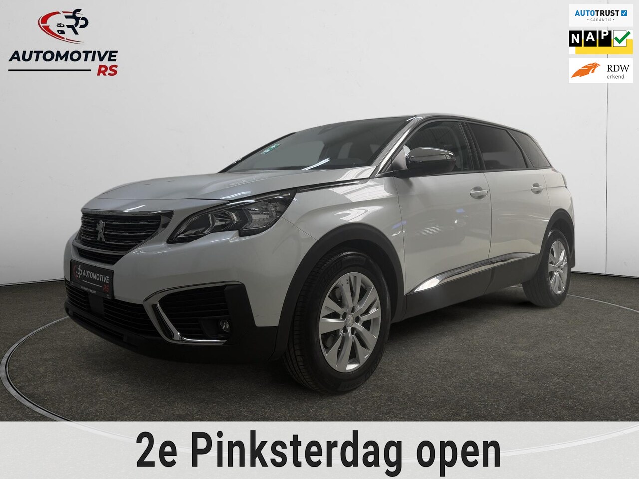 Peugeot 5008 - 130PK| Style | Navi | 7-Zits | Parelmoer | Cruise Control|Airco|Nette SUV| - AutoWereld.nl