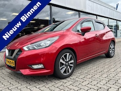 Nissan Micra - 0.9 IG-T N-CONNECTA ECC/CRUISE/NAV/CAMERA/REGEN.SENS/PARK.SENS/STOEL.VERWARM