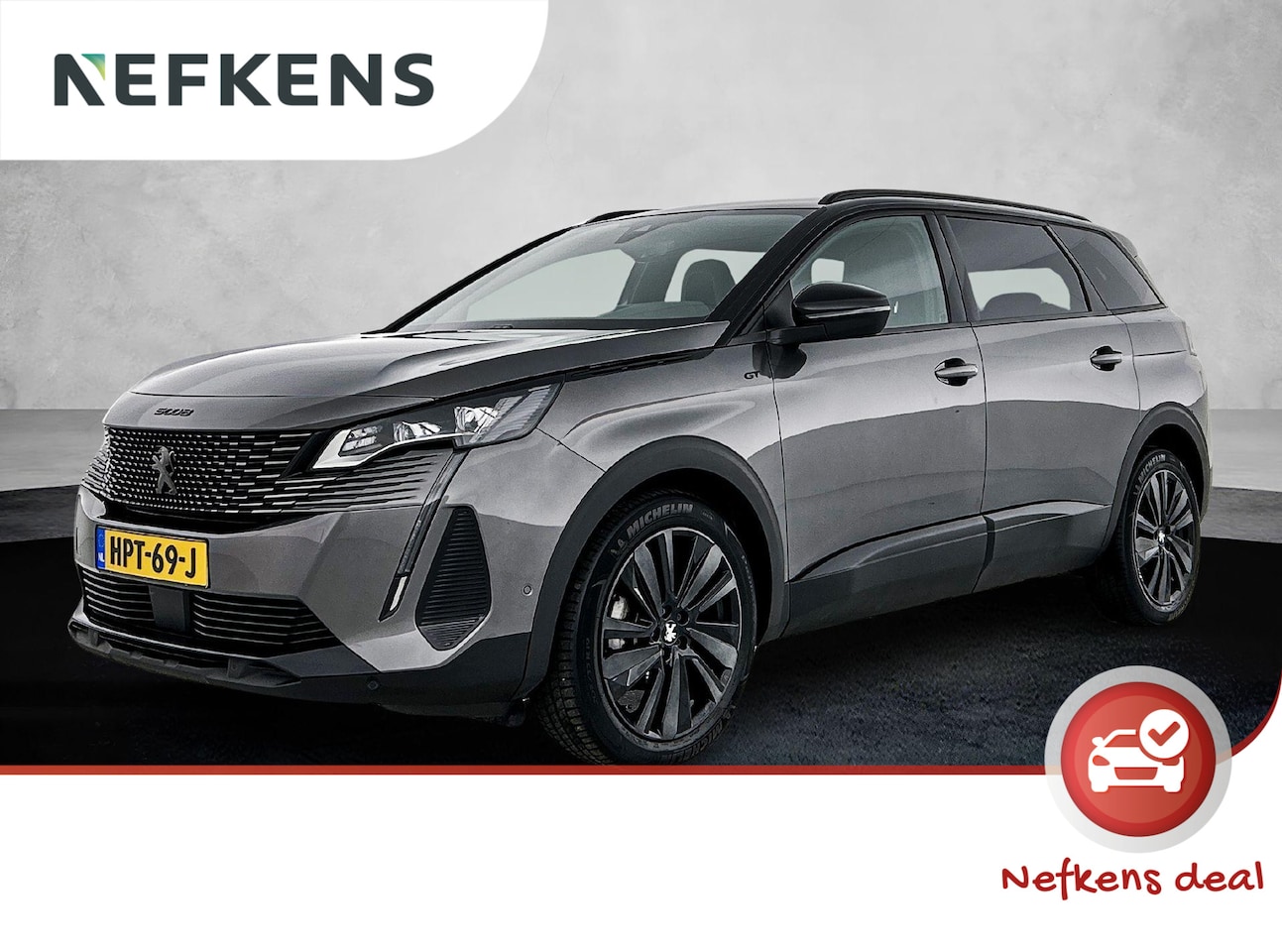 Peugeot 5008 - 1.2 130pk GT | Elektrische achterklep | Dodehoek detectie | Complete uitvoering | Adaptiev - AutoWereld.nl