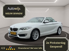 BMW 2-serie Cabrio - 220i|184PK|NL AUTO|82DKM|Leder|AUT|Led|