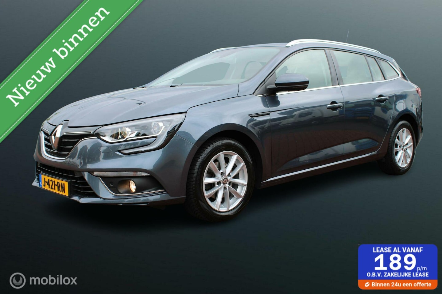 Renault Mégane Estate - 1.3 TCe Limited 1.3 TCe Limited 140 PK, Stoel verwarming, Pdc voor + achter, Clima, App connect, Cruise, N - AutoWereld.nl