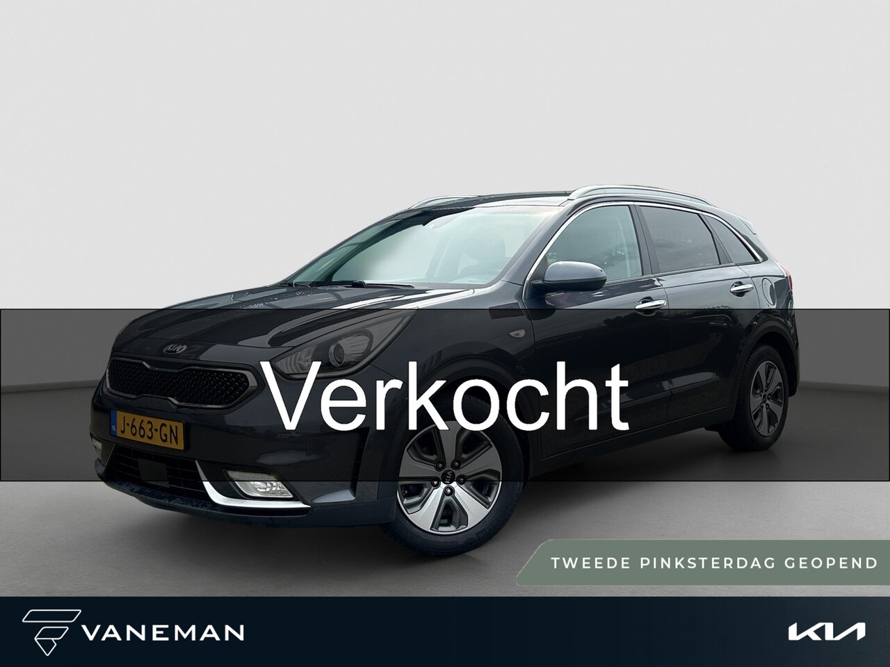 Kia Niro - 1.6 GDi Hybrid DynamicLine Automaat | Cruise | Clima | Navi | Stoel & Stuurverwarming | LM - AutoWereld.nl