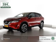 Nissan Qashqai - 1.3 MHEV 158PK Xtronic Tekna led|leer|cam|dab|acc|lmv19