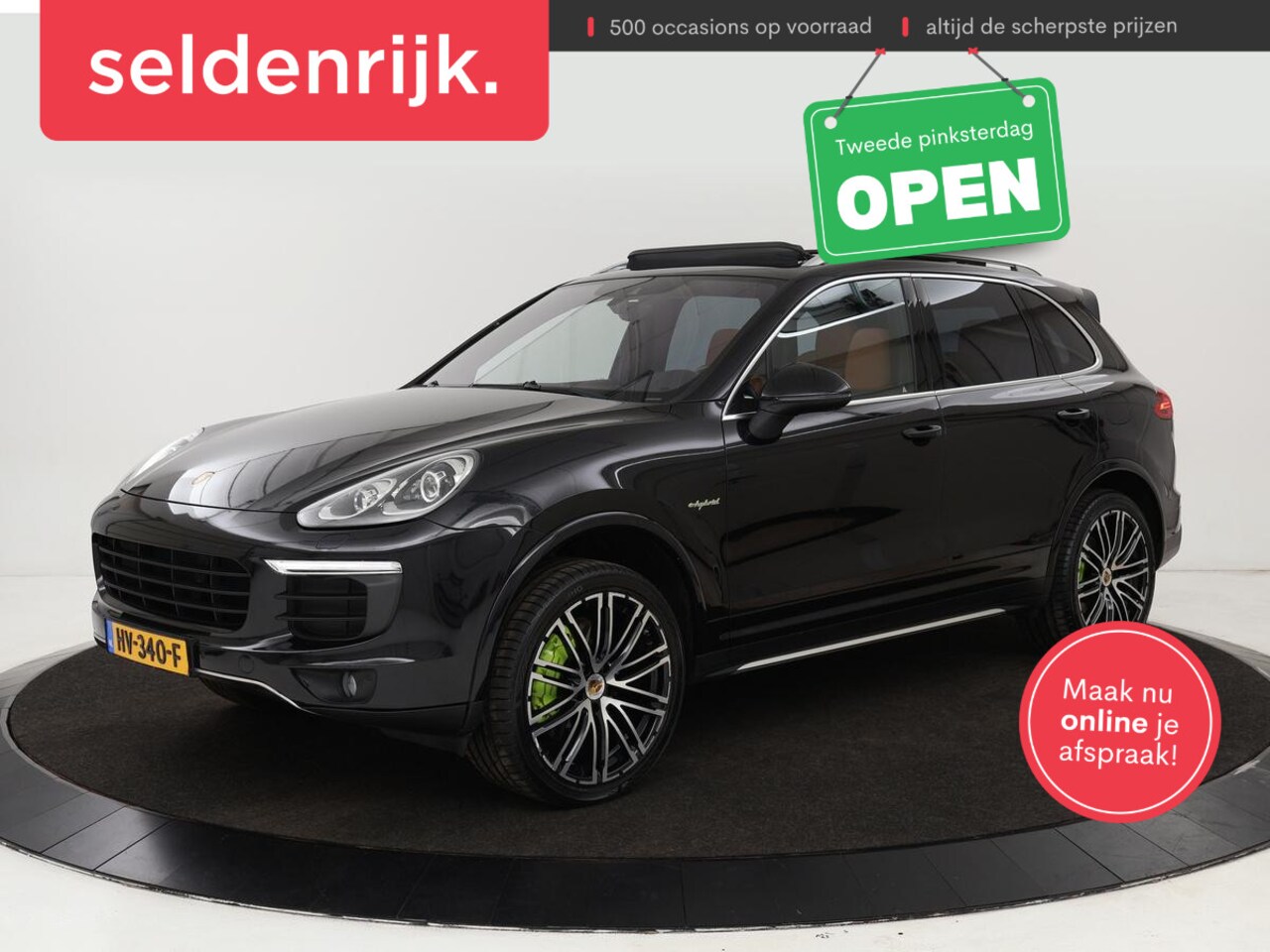 Porsche Cayenne - 3.0 S E-Hybrid | Panoramadak | Stoelventilatie | Camera | Memory | Leder | BOSE Surround | - AutoWereld.nl