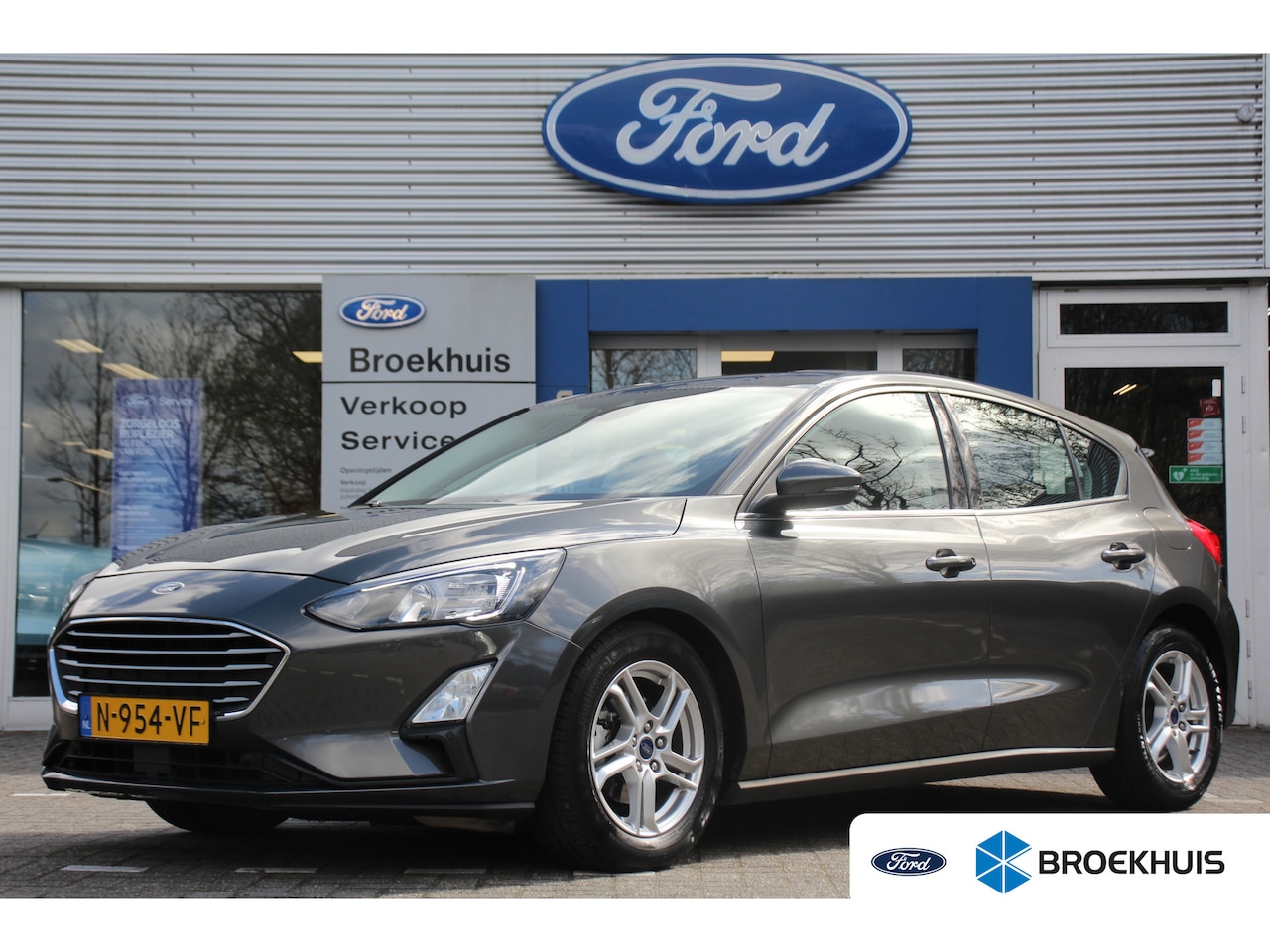 Ford Focus - 1.0EB HYBRID BUSINESS | NL-AUTO! | 1E EIGENAAR! | NAVI | CAMERA | PARKEERSENSOREN | APPLE - AutoWereld.nl