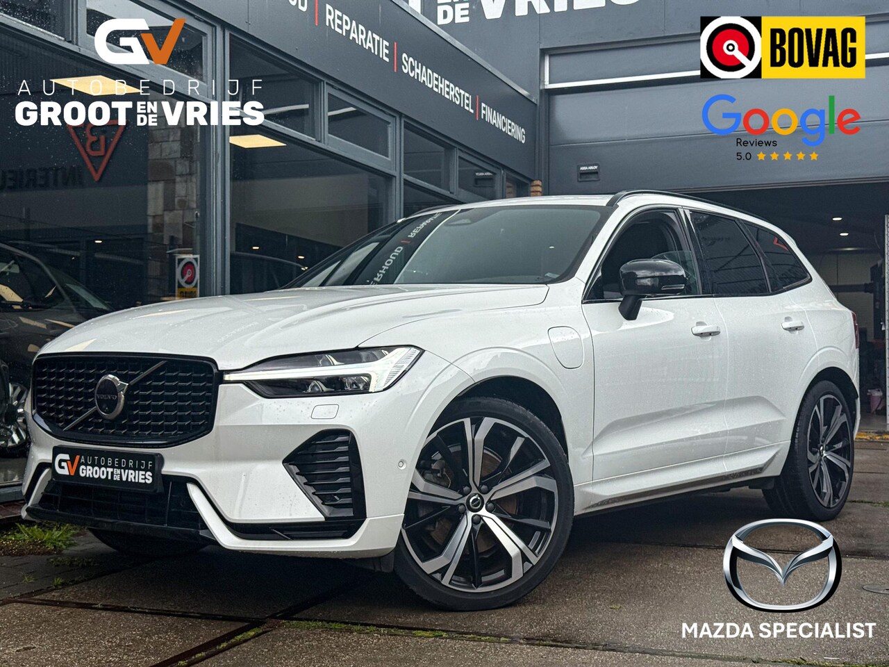 Volvo XC60 - 2.0 T8 Plug-in hybrid AWD R-Design Luchtvering|Facelift|Trekhaak|Panorama - AutoWereld.nl