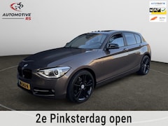 BMW 1-serie - 118i Automaat M Sport High Exec 2015 | Black Edition | Panodak | Navi | Camera | Alpine |
