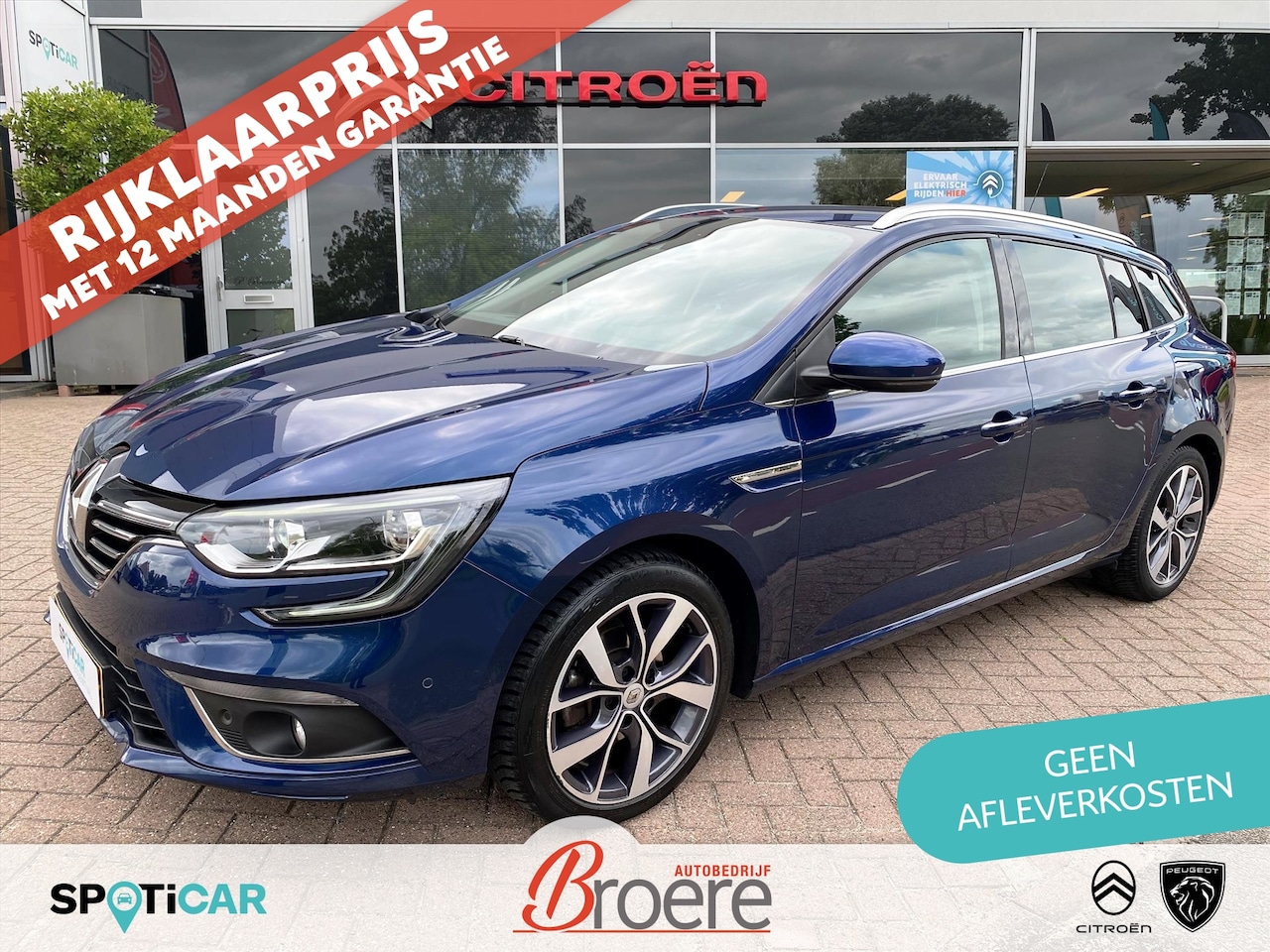 Renault Mégane Estate - 1.2 Energy TCe 130pk Bose | trekhaak, parkeersensoren voor en achter, camera, navigatie, k - AutoWereld.nl