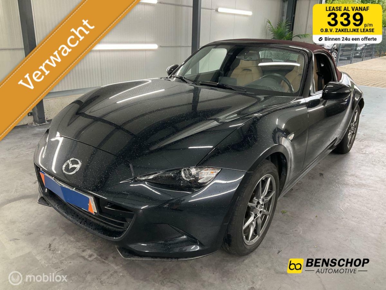 Mazda MX-5 - 1.5 SkyActiv-G 131 Sakura Leer Navi Stoelv Winterset - AutoWereld.nl