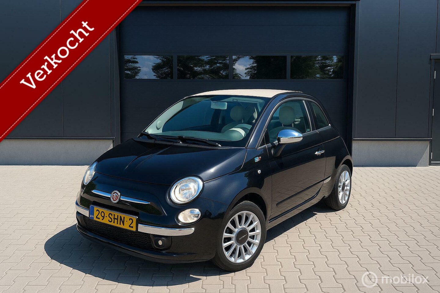Fiat 500 C - 1.2 Lounge Automaat Cabrio I Airco I NW APK I NAP - AutoWereld.nl