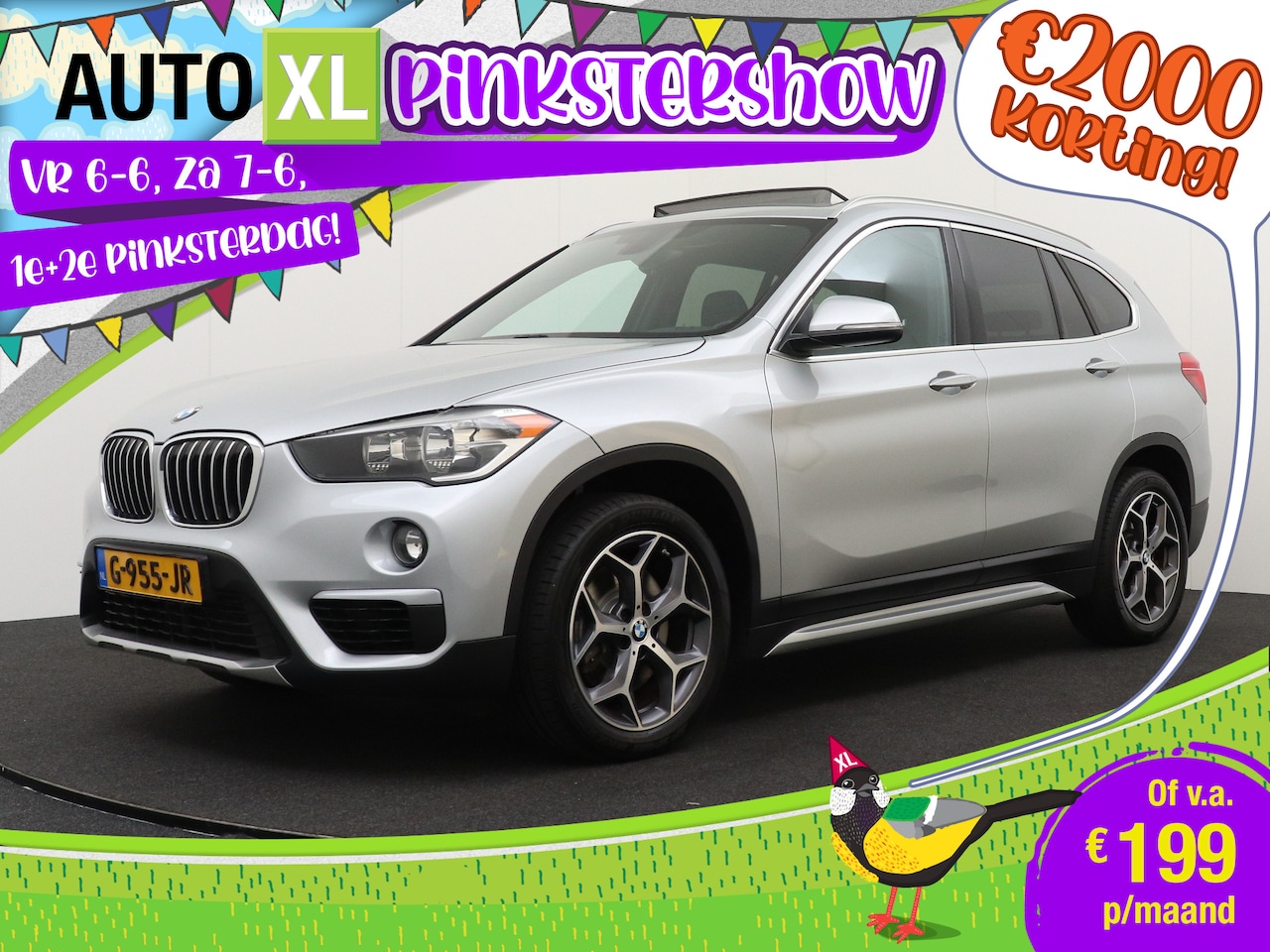 BMW X1 - 2.0 192 PK Aut. High Exe. Pano-Dak Memory Camera Leder 2 - AutoWereld.nl