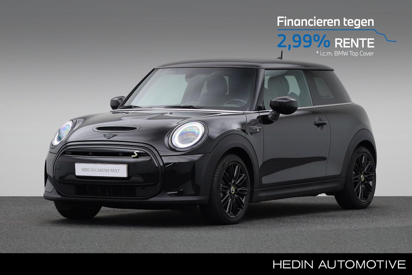 MINI Mini-Electric - Business Edition 33 kWh | 17 inch LM Tentacle Spoke black |  MINI Navigatiesysteem |  Park - AutoWereld.nl