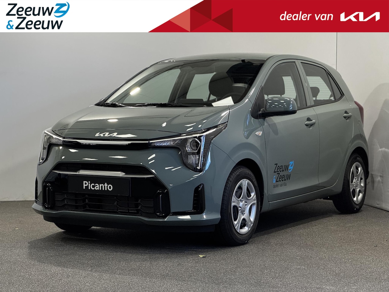 Kia Picanto - 1.0 DPI DynamicLine | €1.000 Inruilvoordeel | Private lease vanaf €249 p.m. | 8 inch full - AutoWereld.nl