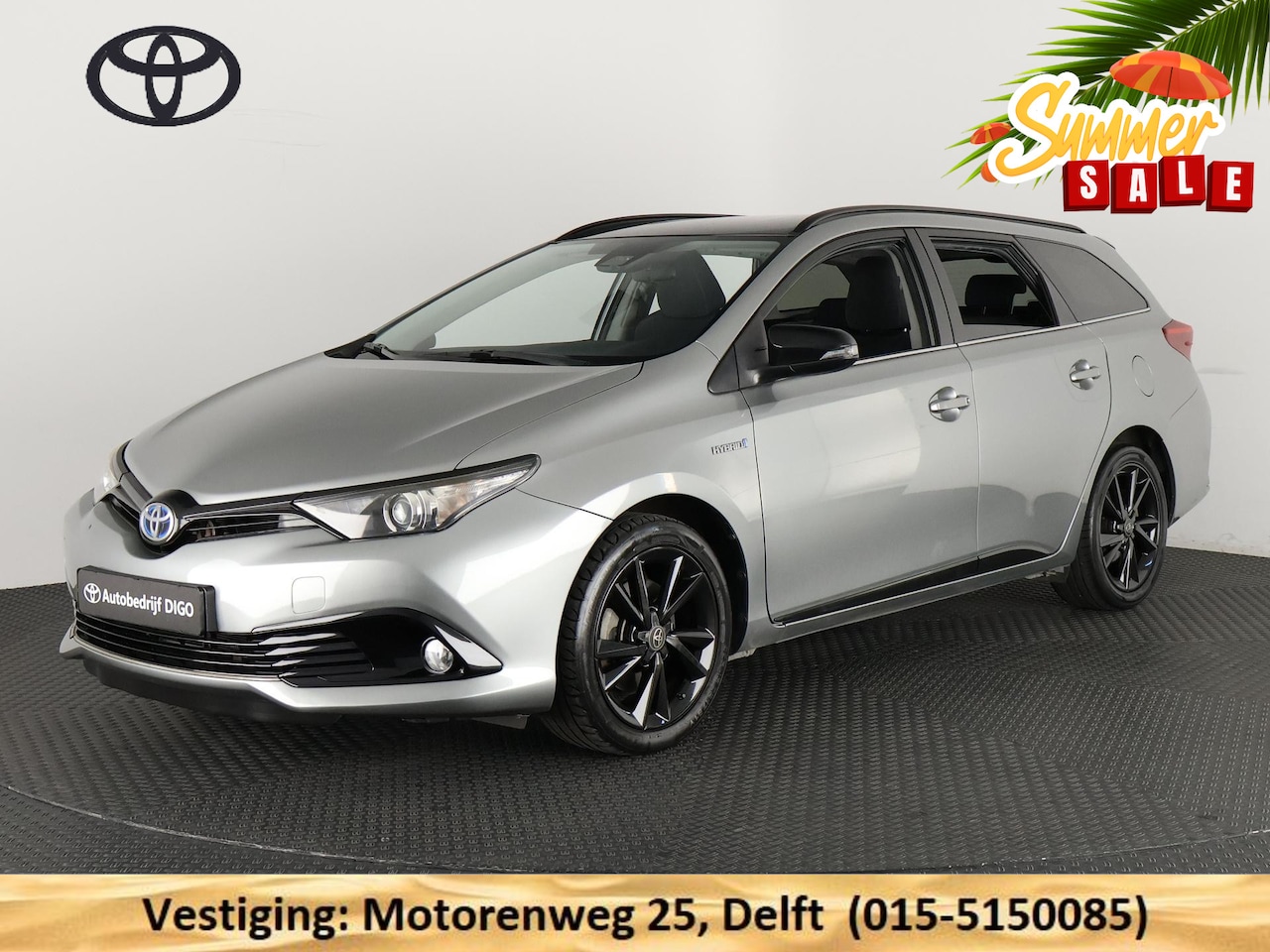 Toyota Auris Touring Sports - 1.8 HYBRID DYNAMIC ULTIMATE AUTOMAAT CLIMA.CRUISE.BLACKLINE VELG GARANTIE TOT 5-2028* - AutoWereld.nl