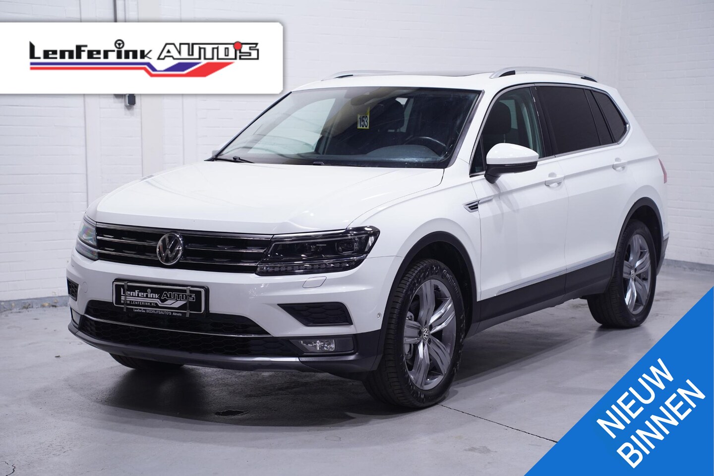 Volkswagen Tiguan Allspace - 2.0 TDI 150 pk DSG Aut. Grijs Kenteken 2-Zits, Navi, Trekhaak, LED, Panoramadak, PDC V+A - AutoWereld.nl
