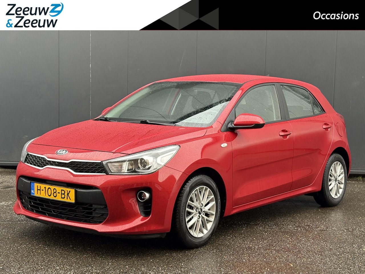 Kia Rio - 1.0i Turbo DynamicLine 1e Eigenaar | Dealer onderhouden | Navi | Bluetooth | Camera | Crui - AutoWereld.nl