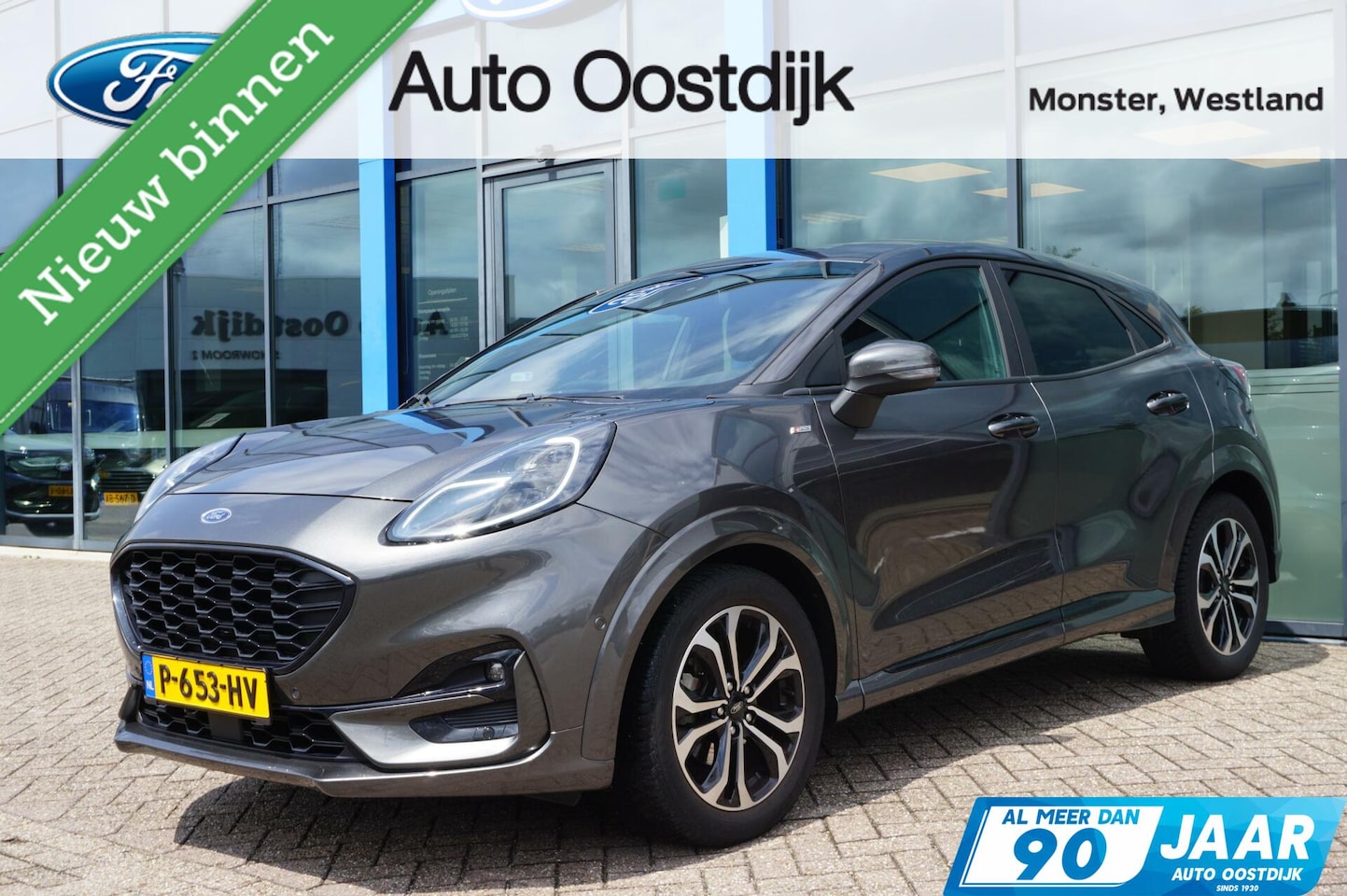Ford Puma - 1.0 EcoBoost Hybrid ST-Line X 125PK Winterpack Adaptieve Cruise Navi Camera Climate B&O Pr - AutoWereld.nl