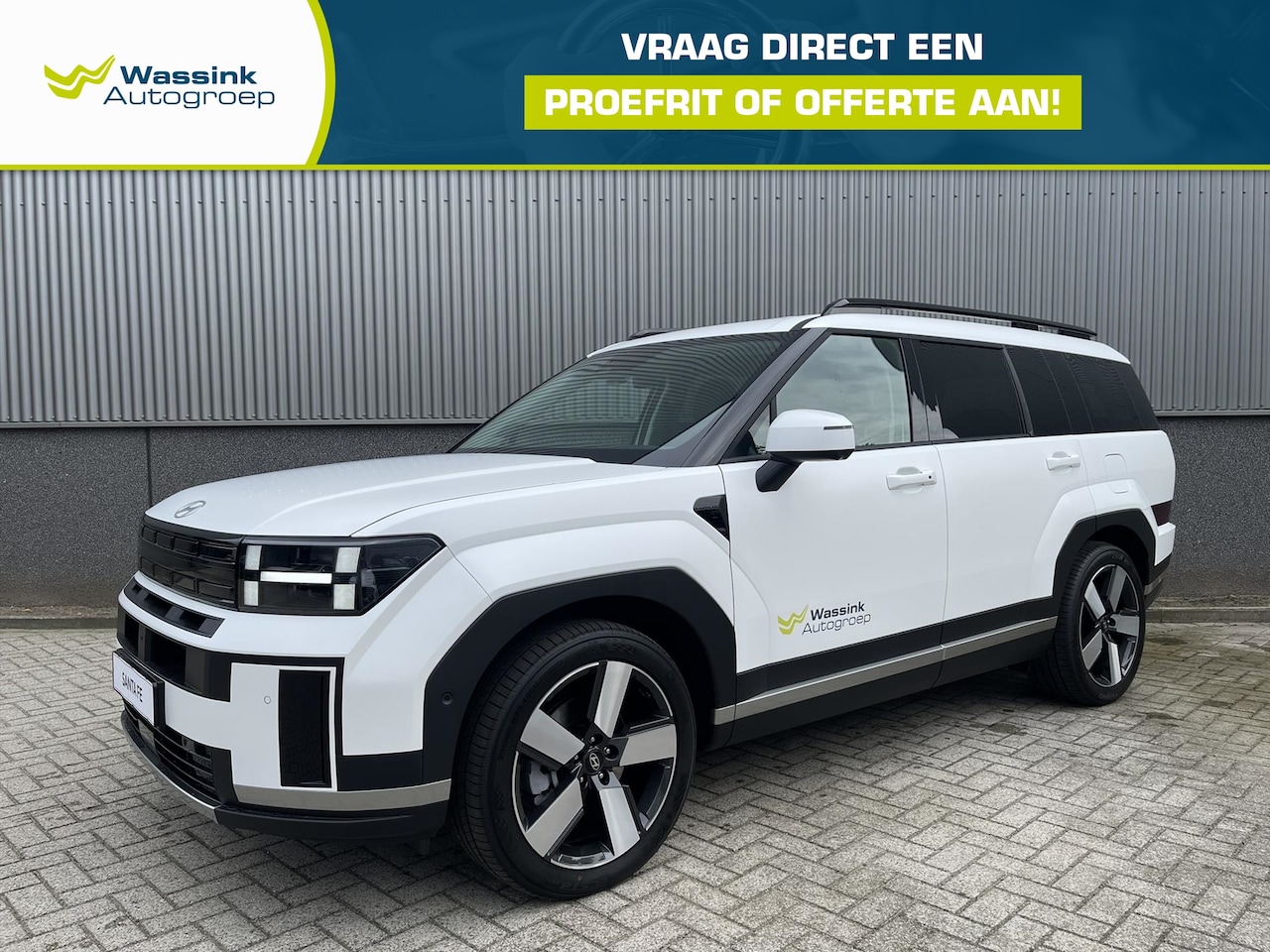 Hyundai Santa Fe - New 1.6 T-GDi PHEV 252pk Aut 4WD 7pl Premium Plus - AutoWereld.nl