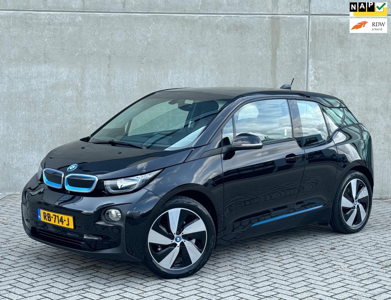 BMW i3 - 94Ah 33 kWh Warmtepomp 2017 Zwart CCS Snellader|NAP - AutoWereld.nl