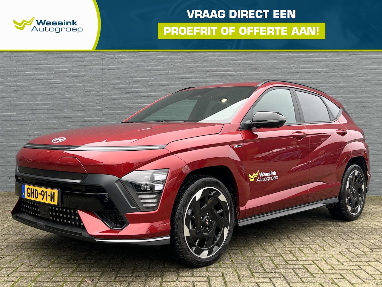 Hyundai Kona - New 65,4 kWh 217pk N Line I V2L I 12,3 inch Navigatie - AutoWereld.nl