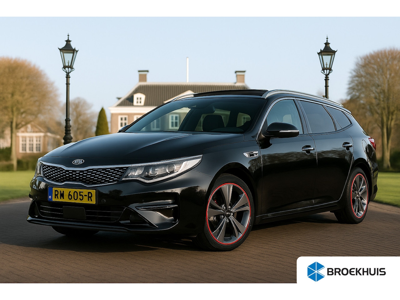 Kia Optima Sportswagon - 1.7 CRDi GT-LINE AUTOMAAT | NL-AUTO! | FULL OPTION! | PANODAK | 360 CAMERA | AFN. TREKHAAK - AutoWereld.nl