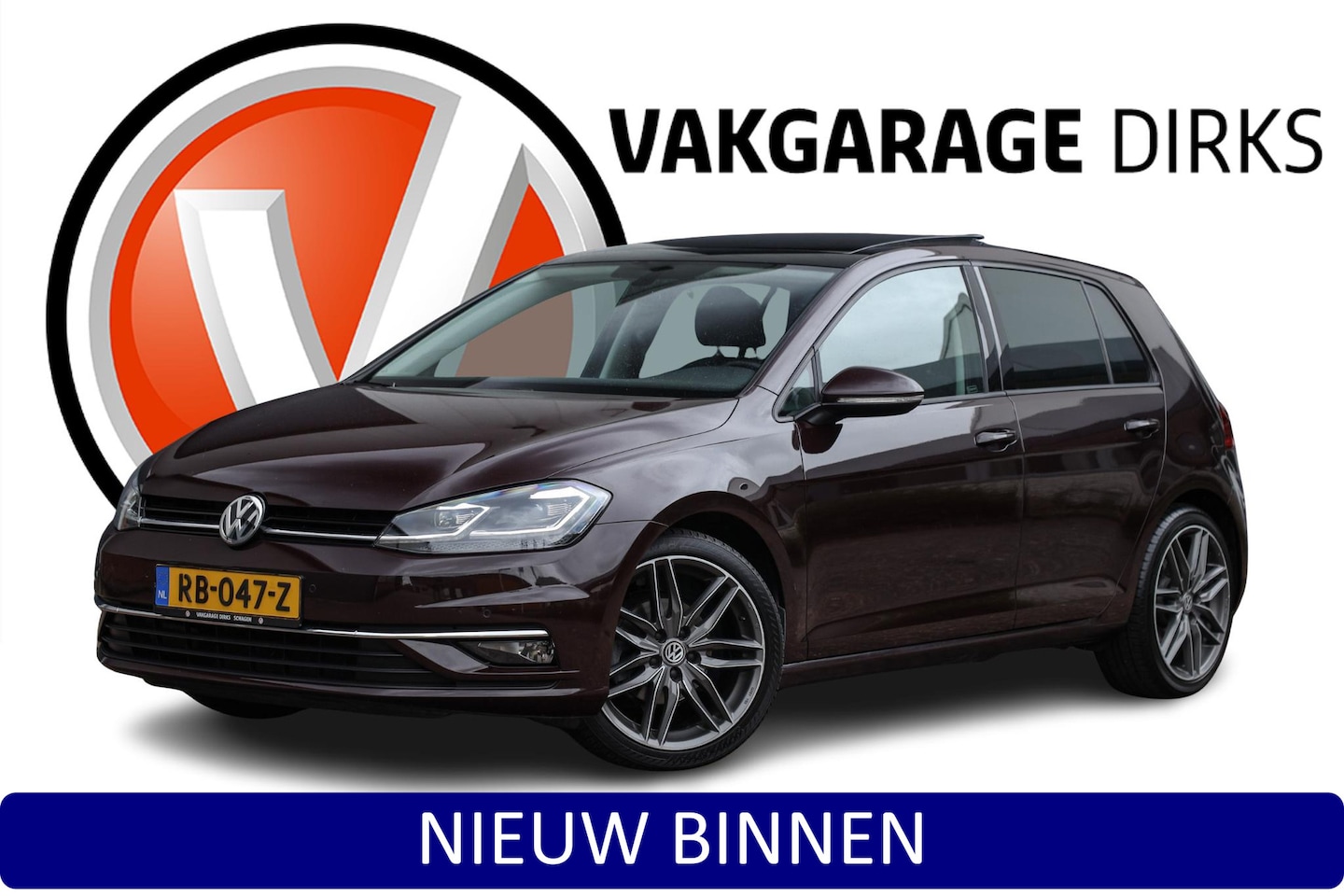 Volkswagen Golf - TSI DSG Highline ✅ Pano ✅ LED ✅ ACC - AutoWereld.nl