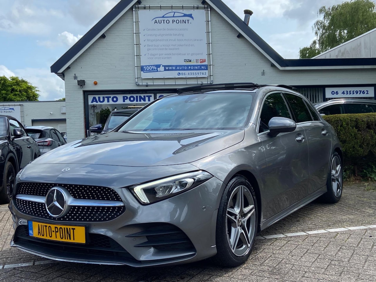 Mercedes-Benz A-klasse - 200 AMG/SPORTSEATS/PANO/SFEER/LEDER/PDC - AutoWereld.nl