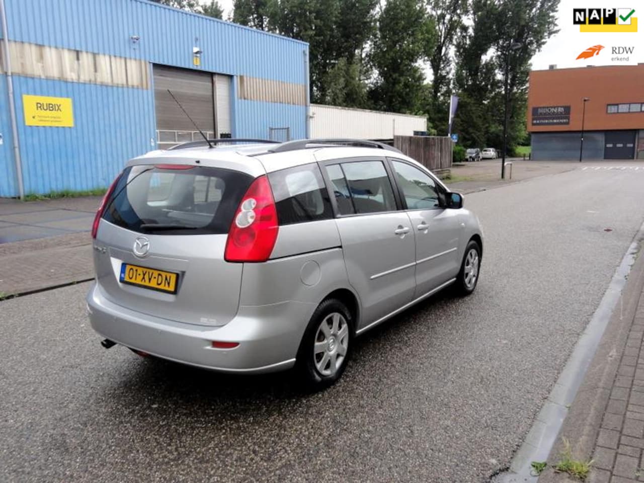 Mazda 5 - ,1.8 Touring 2007 NAP 7 personen Airco Nieuw APK - AutoWereld.nl