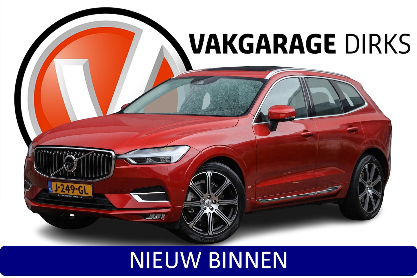 Volvo XC60 - 2.0 B4 Inscription ✅ Pano ✅ Leder ✅ Luchtvering - AutoWereld.nl